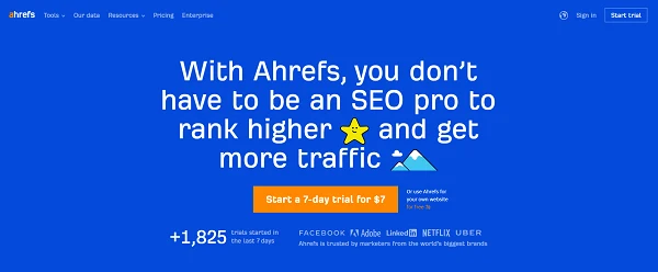 AHREFS כלי לקידום אתרים אורגני